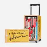 The Amalgamated Dental Co Ltd., Andy Warhol's Interview, 2004, seven bound volumes in wooden suitcase
