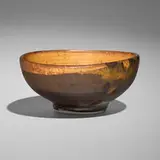 Tea bowl by Toshiko Takaezu, c. 1985, glazed stoneware, sold Nov 2025