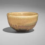 Tea bowl by Toshiko Takaezu, c. 1985, glazed stoneware, sold Nov 2025
