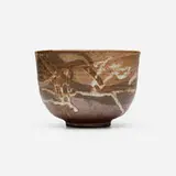 Tea bowl by Toshiko Takaezu, c. 1975, glazed stoneware, sold Nov 2025