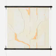 Richard Parrish, Untitled, c. 2010, cast glass, steel