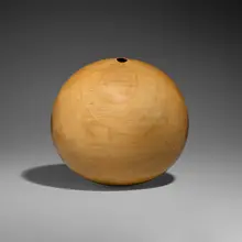 Sphere by David Ellsworth, 2012, tulip poplar, sold Nov 2025