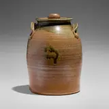 Ken Ferguson, Covered jar, c. 1980, glazed stoneware