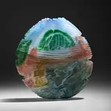 Tim Shaw, Bridge Over the River Wear, c. 2010, hand-blown and carved glass
