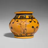 Roberto Lugo, Grecian Stash Pot, glazed ceramic