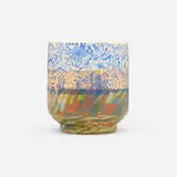 Roberto Lugo, Graffiti Cup, lustre-glazed ceramic