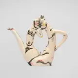 Akio Takamori, Lovers teapot, c. 1995, glazed porcelain