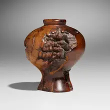 Melvin Lindquist, Vase, 1978, manzanita burl