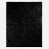 William J. O'Brien, Tränen (Tears), 2007, enamel, felt on mixed media on wood