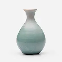 Svend Bayer, Vase, 2012, celadon-glazed stoneware