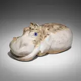 McCarty Pottery, Hippopotamus, c. 1970, glazed earthenware