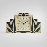 Seth Thomas Clock Company, Sutton mantel clock, c. 1928, painted wood, glass