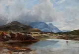 James Faed Jnr, The Mountains of Mull, from Salen