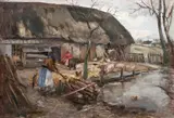 Eugen Dekkert, Tending to the chickens