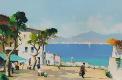 Cecil R. D'Oyly-John, Moyene Corniche, France
