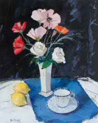 Robert Kelsey, Still Life with Poppies