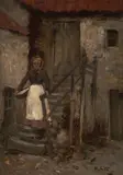 The Fisherman's Daughter by Robert Gemmell Hutchison Rsa Rba Roi Rsw, sold Jun 2018