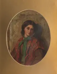 The Fairest Flower of Paddy's Land by Thomas Faed Ra Hrsa, sold Jun 2018