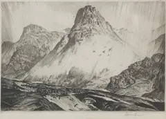 James McIntosh Patrick Obe Rsa, Glen Coe
