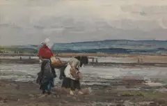 William Page Atkinson Wells, A grey day on the beach