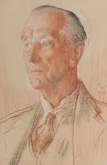 Augustus Edwin John O.M., Portrait of Sir Austen Harris