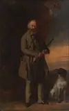 Sir Daniel McNee, Ghillie and Dog