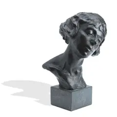 William John Leech, bronze bust of May Botterell, bronze