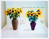Photography is dead. Long live painting by David Hockney, 1995, Farbiger Inkjetprint auf Karton, sold Nov 2020