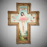 Mark Ryden, The Angel of Meat, 1998, giclée print on canvas in artist's frame