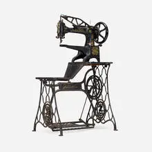 Singer, Custom Model 29-4 Patcher Machine, c. 1925, cast iron, enameled steel