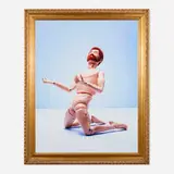 Blaine Halvorson, Untitled (G.I. Joe Kneeling), C-print mounted to Dibond