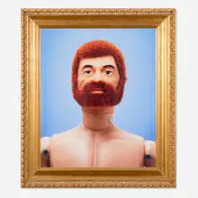 Blaine Halvorson, Untitled (G.I. Joe), C-print mounted to Dibond