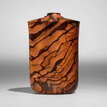 Dan Kvitka, Vase Form, 1994, macassar ebony