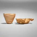 Mark Lindquist, Vessels, set of two, maple burl