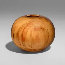 Small Ashleaf Maple Orb by Ed Moulthrop, 1995, ashleaf maple, sold Nov 2025