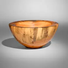 White Pine Bowl by Philip Moulthrop, 1990, white pine, sold Nov 2025