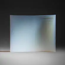 receptor of light ii by Jessica Loughlin, 2016, kiln-formed and hand-ground glass, sold Nov 2025