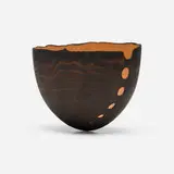 David Ellsworth, Untitled (from the Solstice series), c. 1991, carved and painted wood