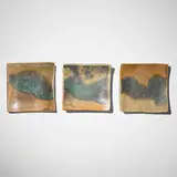 Toshiko Takaezu, Collection of three plates