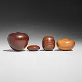 David Ellsworth, Collection of four miniature vessels