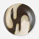 Charles Higa, Low bowl, glazed stoneware