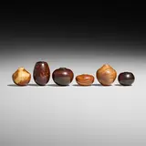 David Ellsworth, Collection of six miniature vessels