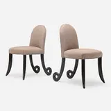 Wendell Castle, Looped chairs from Rosecliff, Inc., pair