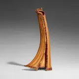 Torii Ippo, Evolution: Blaze, c. 2005, madake bamboo, rattan