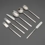 Erik Herlow, Obelisk flatware service, c. 1954, stainless steel
