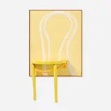 Garry Knox Bennett, Ghost Chair #3, 2006, lacquered wood and acrylic in artist-made frame