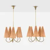 Gunnel Nyman, Chandeliers model 51064, pair
