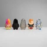 Visionaire X Kidrobot, Issue 45: More Toys (Yellow), 2005, plastic