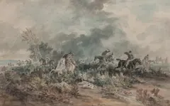 William Sawrey Gilpin, Out of cover, watercolour