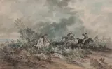 William Sawrey Gilpin, Out of cover, watercolour